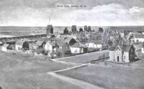 Photo of Ashley, ND early 1900s